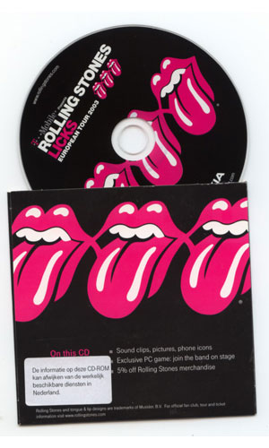 The Rolling Stones: Licks, CDRom, Holland, 2003 - $ 10.8
