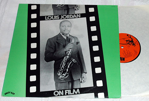 Louis Jordan - On Film - Krazy Kat Records KK 7415 UK LP