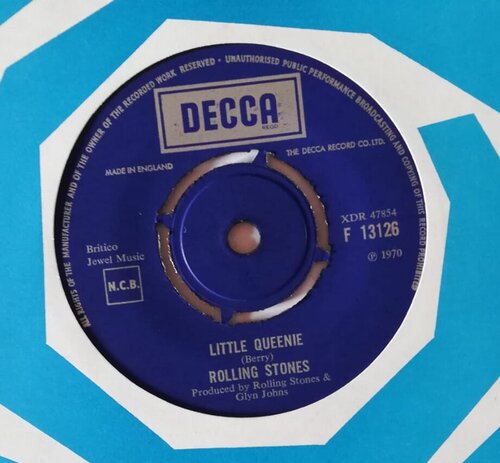 The Rolling Stones - Little Queenie - Decca F 13126 UK 7"
