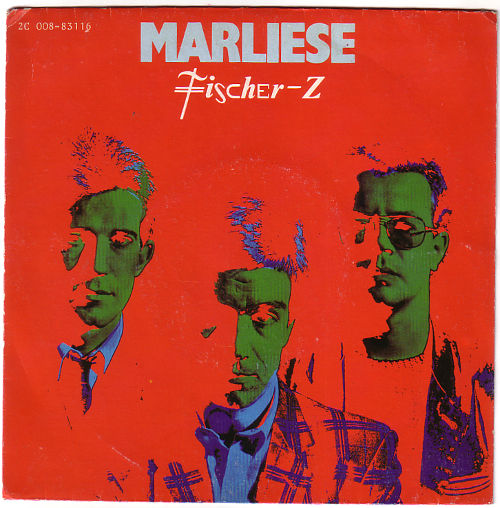 Marliese: Fisher Z, 7" PS, France, 1981 - 4 €