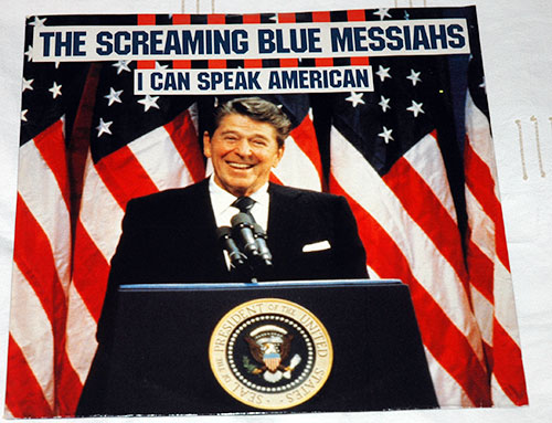 The Screaming Blue Messiahs - I Can Speak American - WEA Y2176T UK 12" PS