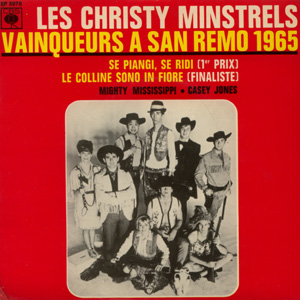 Les Christy Minstrels - Se Piangi Se Ridi +3 - CBS EP 5978 France 7" EP
