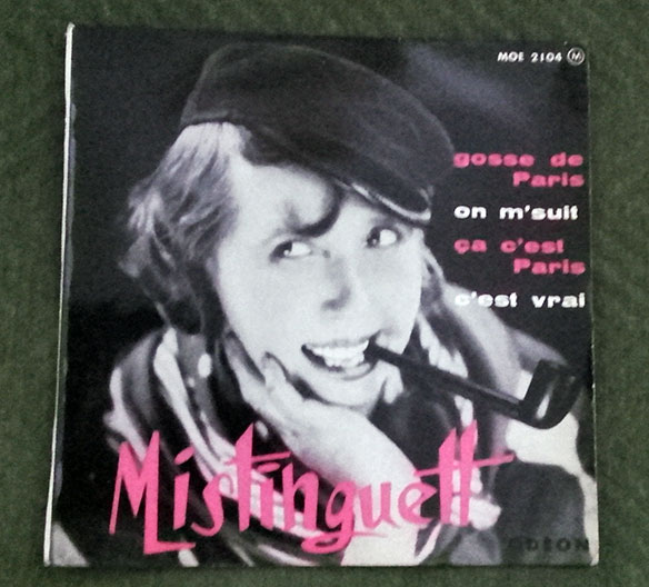 Mistinguett: Gosse De Paris, 7" EP, France, 1957 - 10 €