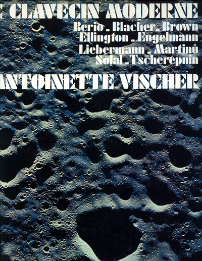 Antoinette Vischer : Le Clavecin Moderne (Berio, Solal, Lieberman, Etc), LP, France - $ 21.6