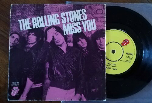 The Rolling Stones: Miss You - EMI EMI 2802, UK 1978, 7" PS