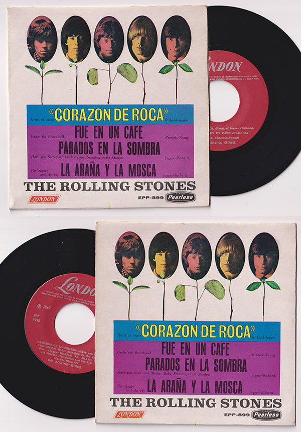 The Rolling Stones: Corazon De Roca - London EPP 899, Mexico 1967, 7" EP