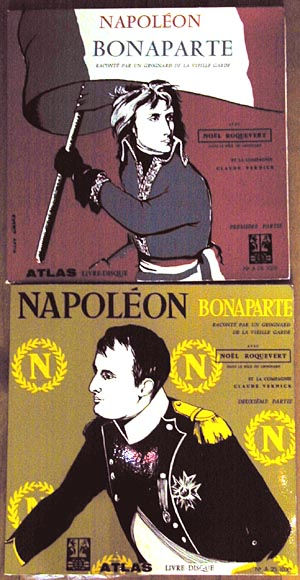 Noël Roquevert - Napoleon Bonaparte - Atlas A 25 1030 France 10" PS