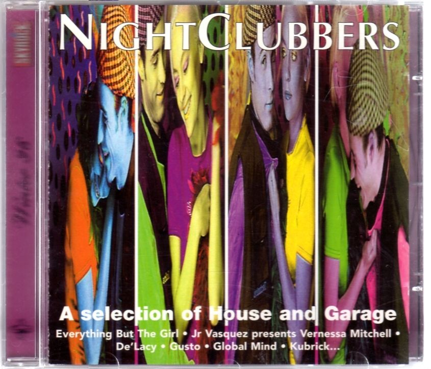 V/A (incl. Everything but the Girl, Gusto, Vernessa Mitchell, Global Mind, etc) : Nightclubbers : A Selection Of House And Garage, CD, France, 1996 - $ 8.64