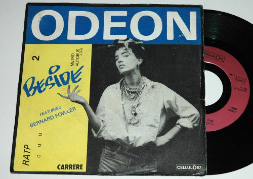 Beside (Bernard Fowler): Odeon, 7" PS, France, 1984 - 5 €