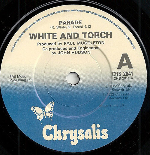 White & Torch - Parade  - Chrysalis CHS 2641 UK 7"