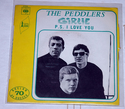 The Peddlers : Girlie, 7" PS, France, 1969 - $ 16.2