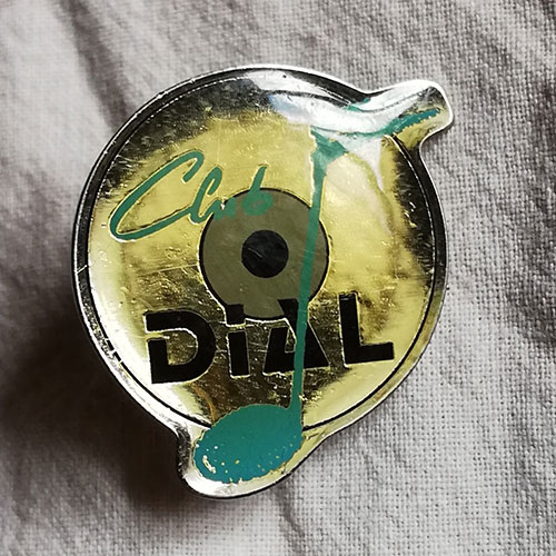 Club Dial - Club Dial '90's' vintage enamel pin - Club Dial  France pin