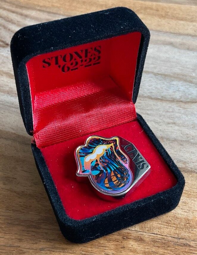 The Rolling Stones: Sixty years anniversary official enamel pin - Promotour Productions, UK 2022, pin