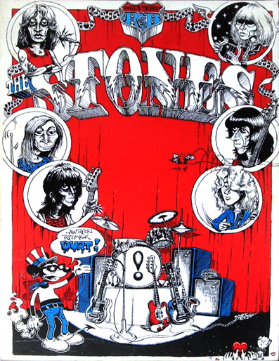 The Rolling Stones: The Guv'nors of Rythm'n'Blues, songbook, Holland, 1971 - 50 €