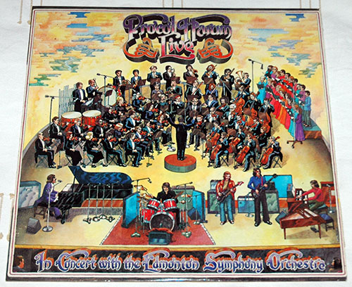 Procol Harum - Live - in Concert With the Edmonton Symphony Orchestra - Chrysalis CHR 1004 France LP
