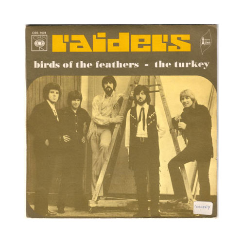 The Raiders: Birds of the Feathers, 7" PS, France, 1971 - 12 €