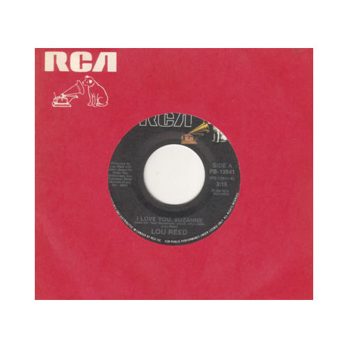 Lou Reed - I Love You Suzanne - RCA PB-13841 Canada 7" CS