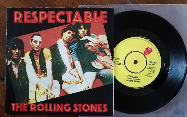 The Rolling Stones: Respectable - EMI EMI 2861, UK 1978, 7" PS