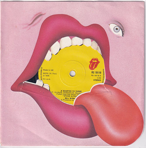 Bill Wyman (Rolling Stones): A Quarter To Three, 7" CS, UK, 1976 - $ 6.48