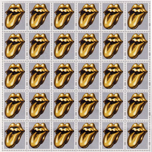 The Rolling Stones: Anybody Seen My Baby - promo stamps sheet - Virgin, Canada 1997, flyer