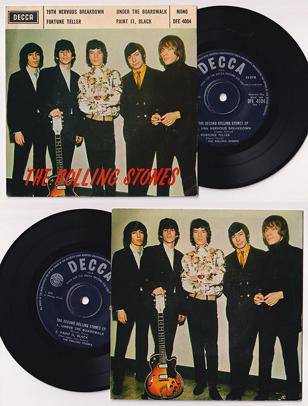 The Rolling Stones: The Second Rolling Stones EP - Decca DFE 4004, Hong Kong 1967, 7" EP
