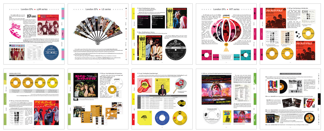 The Rolling Stones: The Rolling Stones Japanese Singles & EPs discography - Les éditions du wagonnet 9781326874179, UK 2016, book