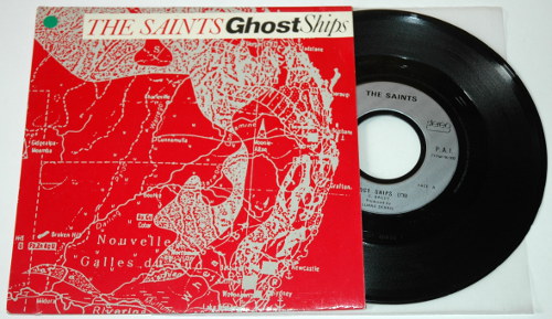 The Saints: Ghost Ships, 7" PS, France, 1984 - 13 €