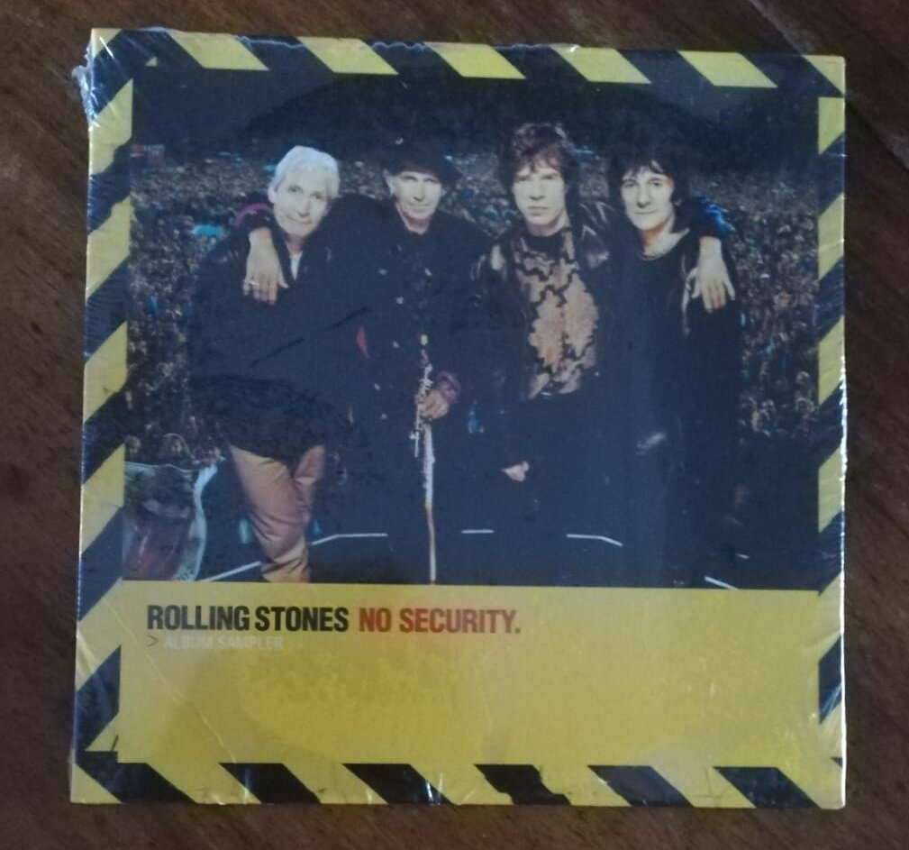 The Rolling Stones: No Security - Virgin CDVDJ 2880, UK 1998, CDS