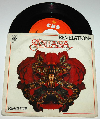 Santana : Revelations, 7" PS, France, 1976 - 10 €