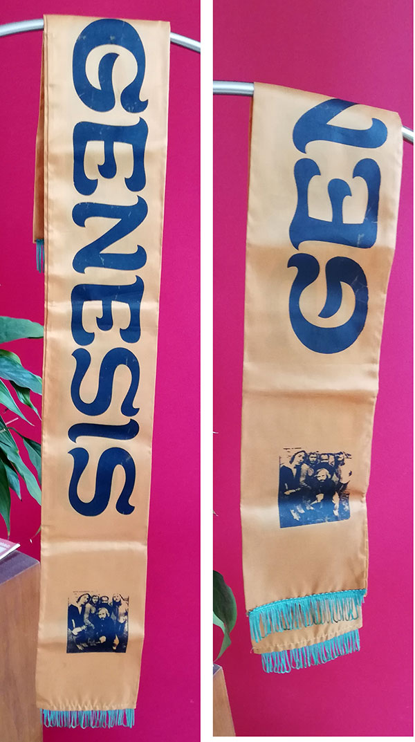 Genesis - promo scarf -   UK scarf