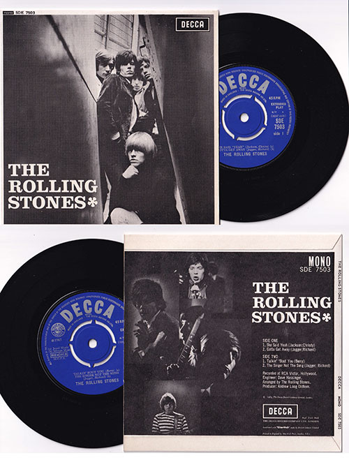 The Rolling Stones - The Rolling Stones - Decca SDE 7503 UK 7" EP