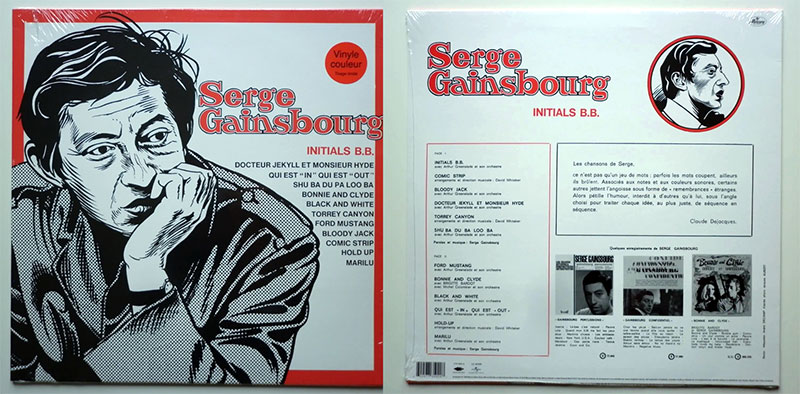 Serge Gainsbourg - Initials B.B. - Mercury 773 502-0 France LP