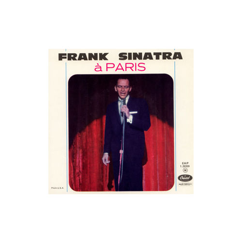 Frank Sinatra - A Paris - Capitol EAP 1.20359 France 7" EP