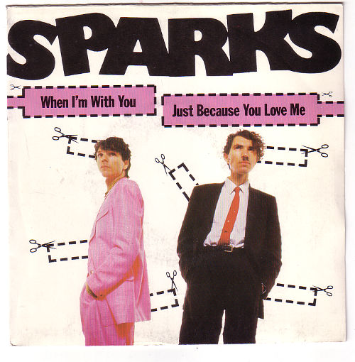 Sparks : When I'm With You, 7" PS, France, 1980 - $ 8.64
