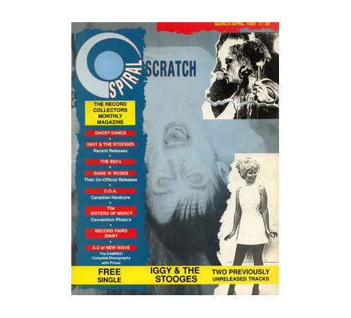Stooges + Iggy Pop - She Creature -  SCRATCH 5 UK 7" & mag