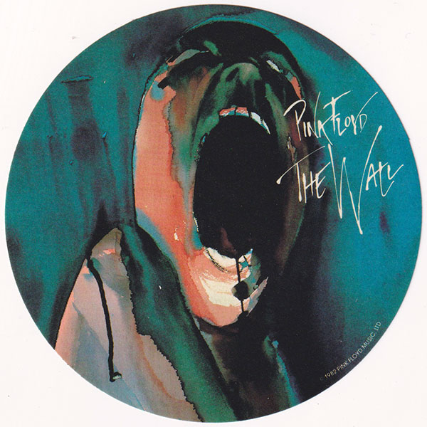 Pink Floyd: Promo sticker - The Wall - Pink Floyd Music Ltd, USA 1982, sticker