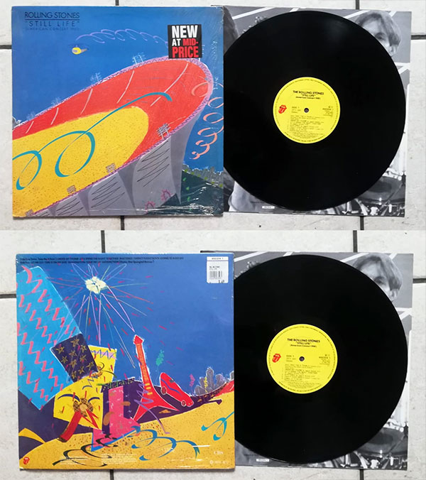 The Rolling Stones: Still Life  - CBS 450204, UK 1990, LP