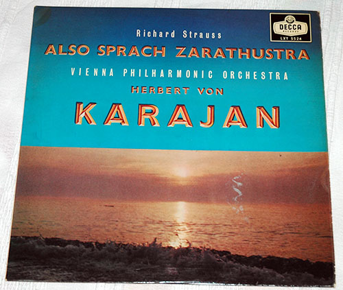 Strauss / Karajan - Also Sprach Zarathustra Op. 30 - Decca LXT 5524 France LP