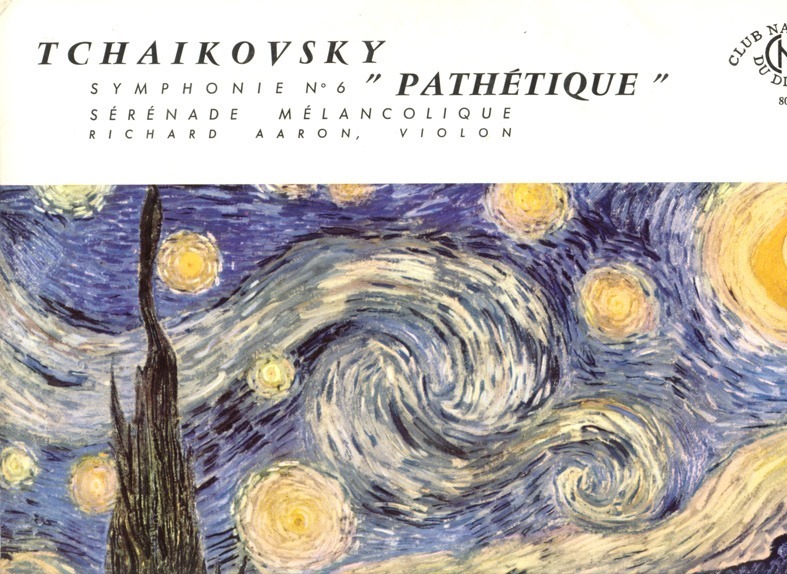 Tchaikovsky : Richard Aaron, Violon Symphonie N°6 'Pathétique' Sérénade Mélancolique Orchestre du Festival de Vienne , LP, France - £ 21.5