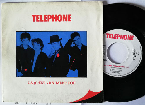 Téléphone : Ça (C'Est Vraiment Toi), 7" PS, France, 1982 - £ 3.44