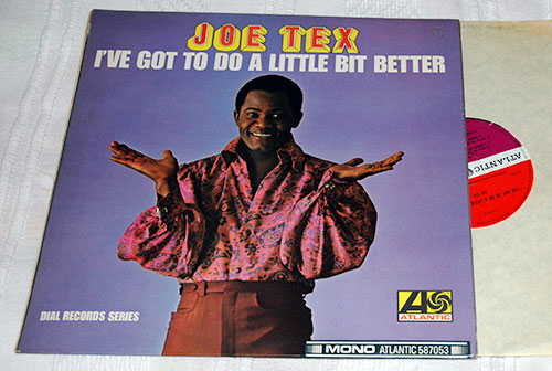 Joe Tex : I've Got to Do a Little Bit Better, LP, UK, 1966 - 30 €