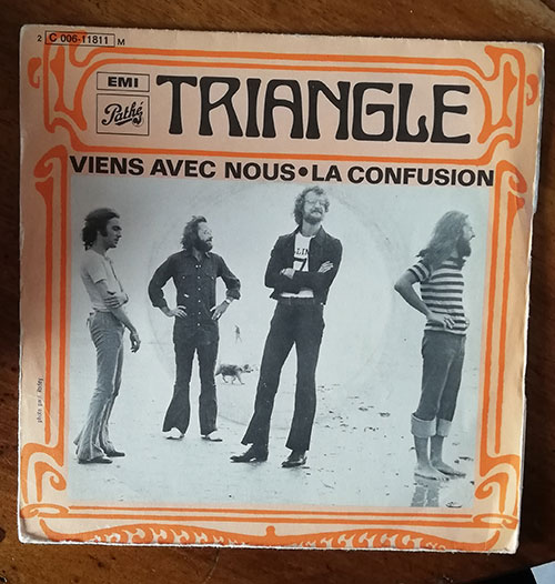 Triangle : Viens Avec Nous, 7" PS, France, 1971 - $ 6.48