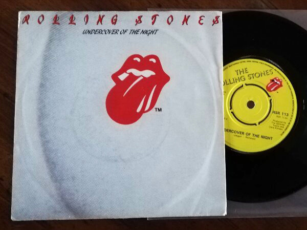 The Rolling Stones: Undercover (Of The Night) - EMI RSR 113, UK 1983, 7" PS