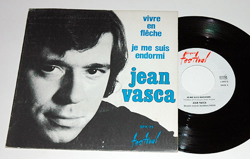 Jean Vasca : Vivre en flèche, 7" PS, France, 1969 - £ 8.6
