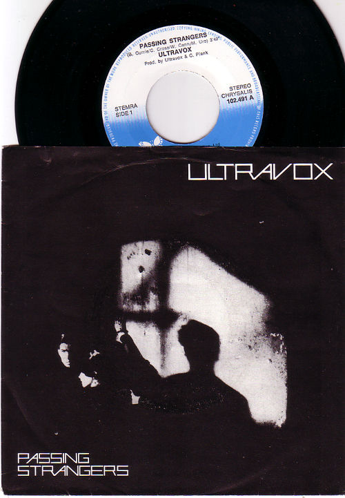 Ultravox: Passing Strangers, 7" PS, Holland, 1980 - 12 €