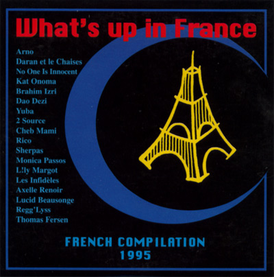 V/A sampler, incl. Daran & Les Chaises, Kat Onoma, Arno, etc. : What's Up in France, CD, USA - £ 8.6