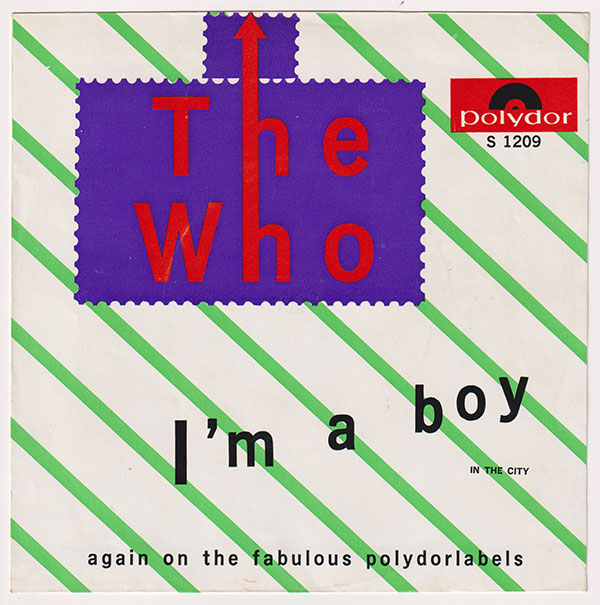 The Who: I Am A Boy - Polydor S 1209, Holland 1966, 7" PS