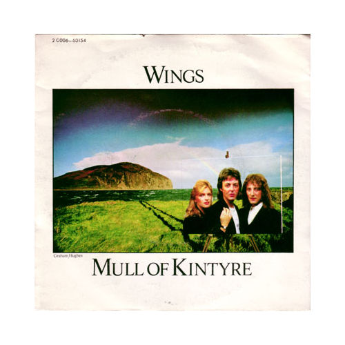 The Wings: Mull of Kintyre, 7" PS, France, 1977 - 6 €