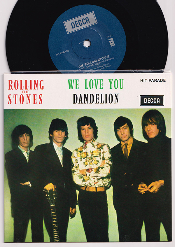 The Rolling Stones: We Love You, 7" PS, Germany, 2016 - 34 €
