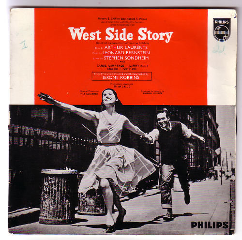 Leonard Bernstein : West Side Story, 7" EP, UK, 1960 - £ 7.74